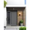 Z-Lite Laurent Outdoor Wall, 1-Light, 8 In.W x 9 In.L x 12.5 In.H, Black/Clear Seedy 599M-BK - alternate 7
